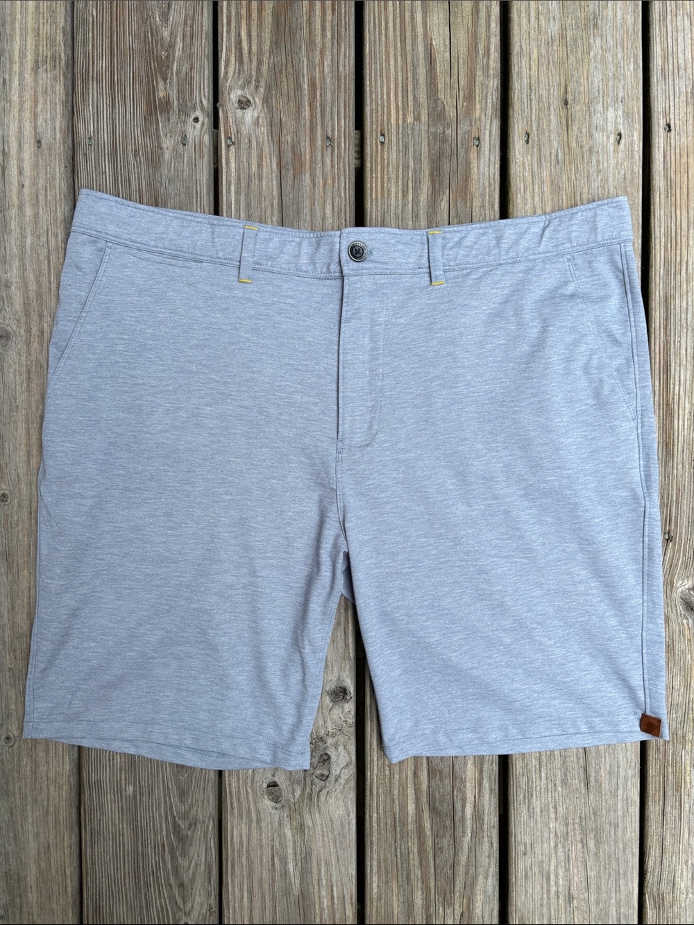 FUNDAMENTAL COAST | Light‎ Blue Stretch Casual Everyday Chino Shorts | Size 40